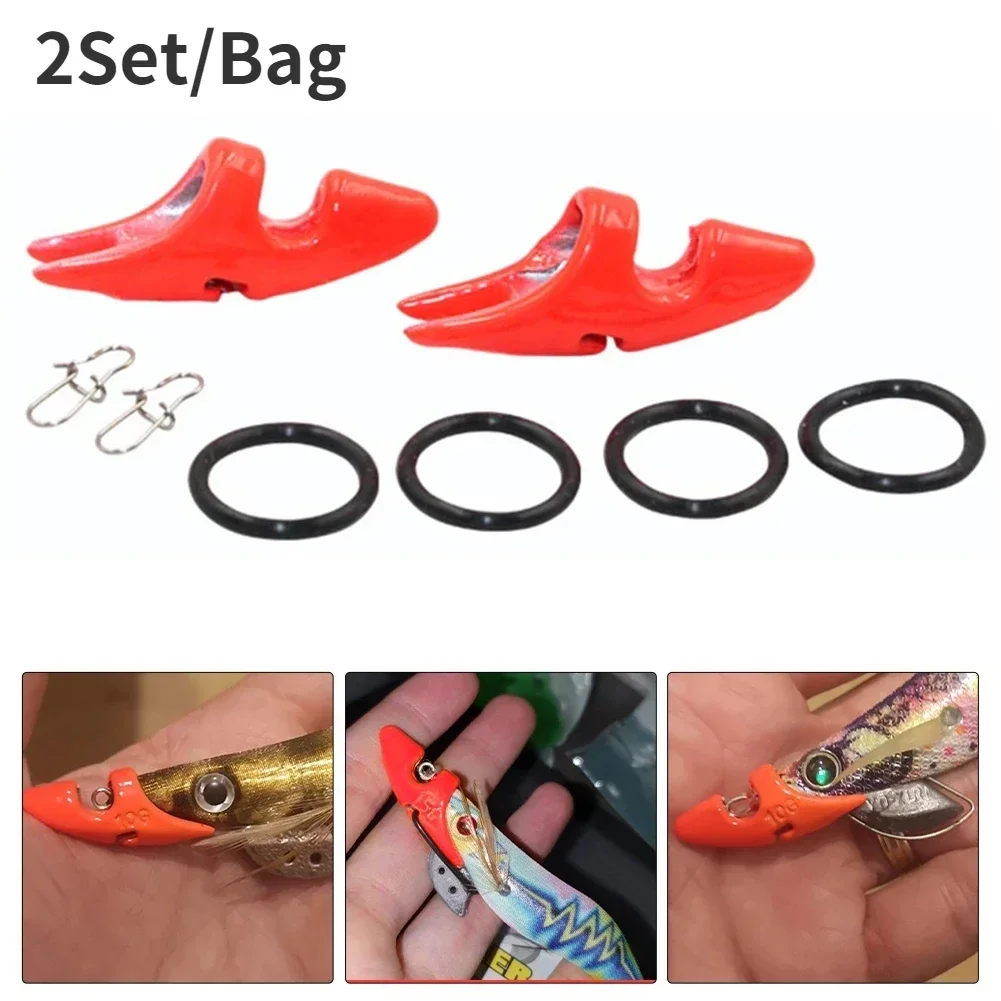 Lead Egi Sinker Squid Jig Shrimp Lure Tip Weight Chin Sinker Japanese Sutte Sinking Wobbler for Wooden Prawn Bait Counterweight