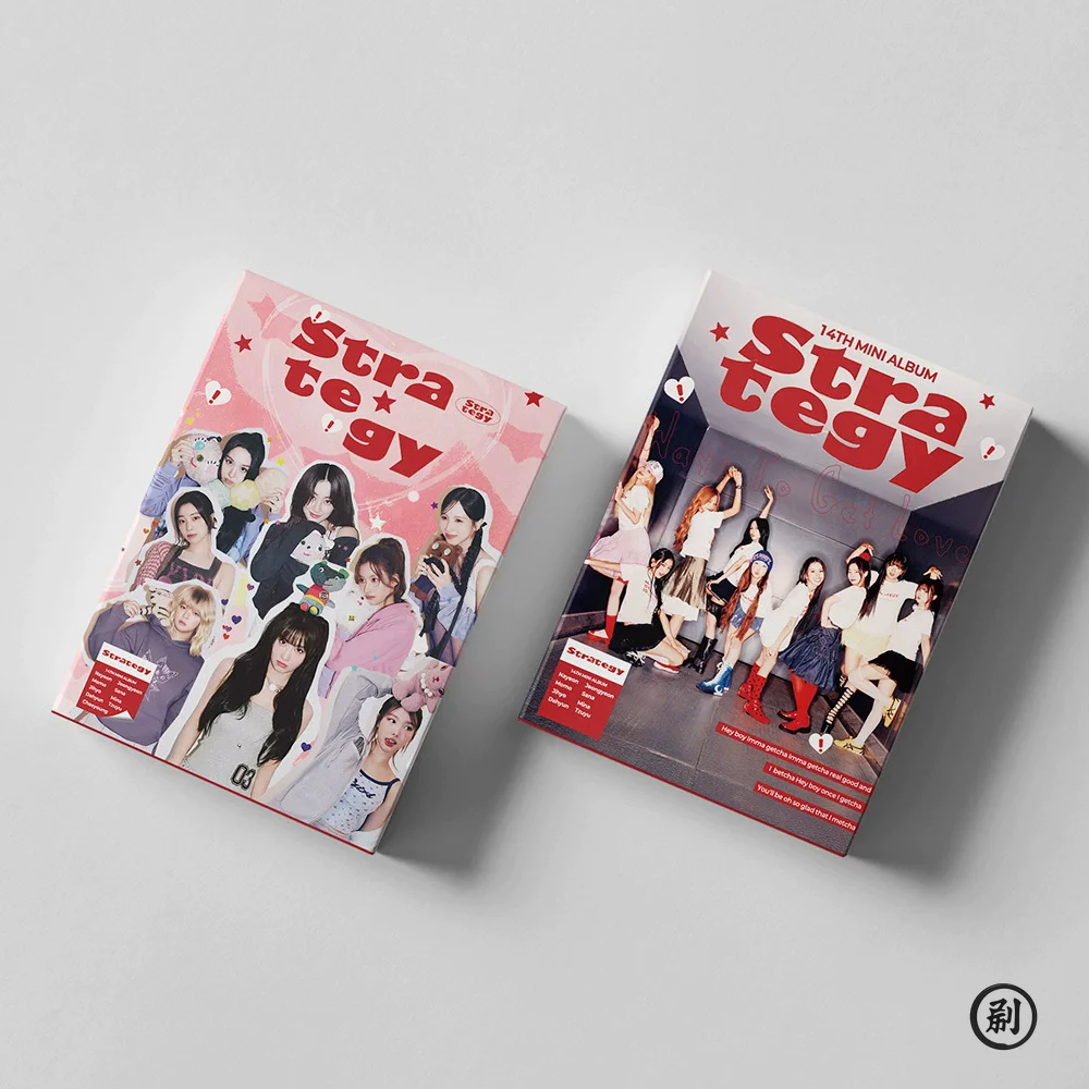 ชุดการ์ดโฮโลแกรม STRATEGY อัลบั้มที่ 14 ของวง TW จำนวน 55 ชิ้น - การ์ด LOMO ของสะสมไอดอลเกาหลี ของขวัญสำหรับแฟนคลับ