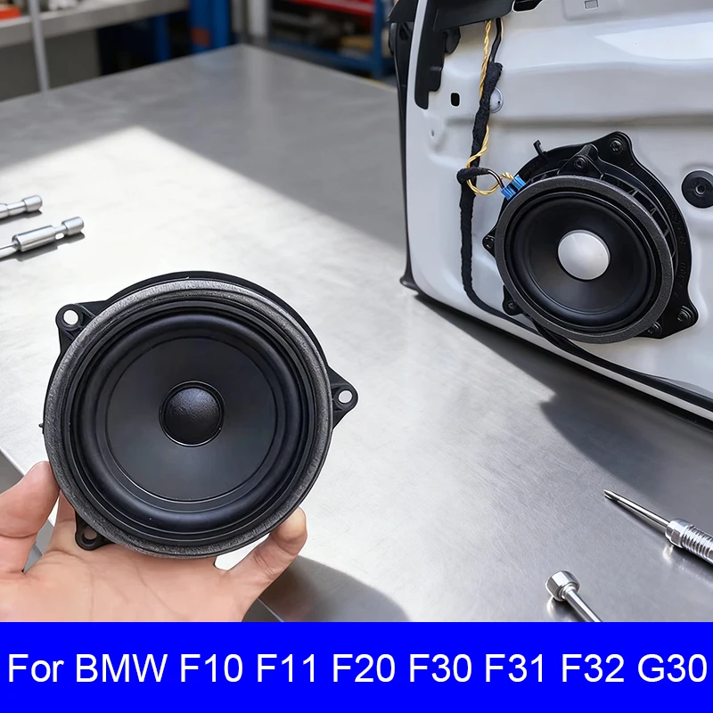 4.5inch Car Door Midrange Speaker For BMW F10 F11 F20 F30 F32 F34 F48 G20 G30 E90 1 3 5 7 X1 X2 Series Professional Speaker Horn