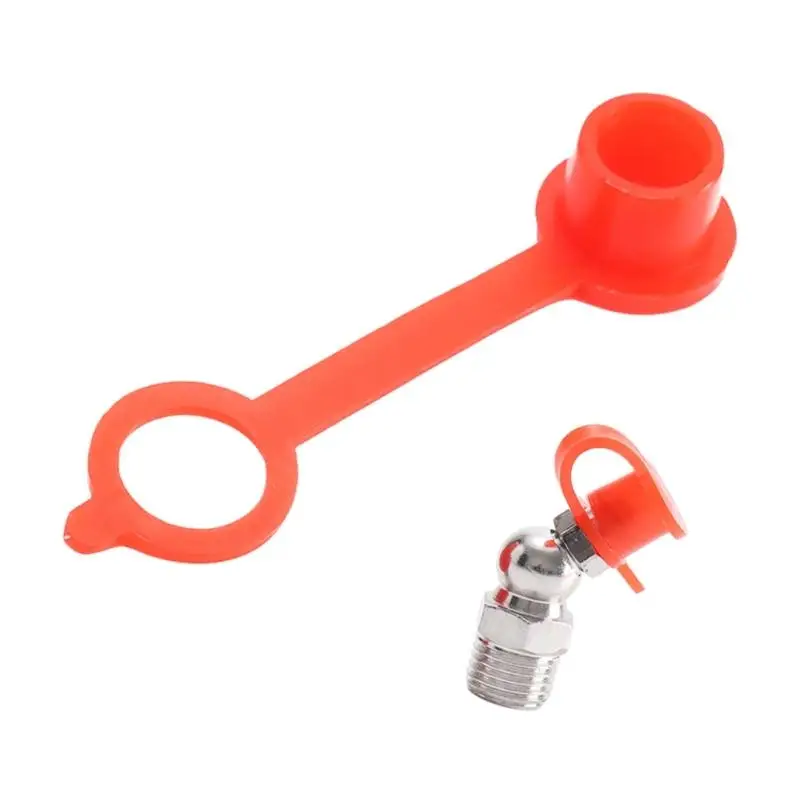 Packung mit 100 ABS-Schmiernippel-Staubschutzkappen für Motorräder, Nippel-Schutzkappe für und Maschinenschutz D2RD – Detail 7