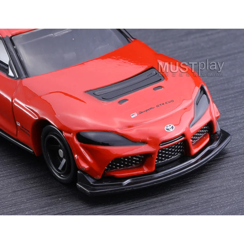 TAKARA TOMY Tomica 1/60 NO.22 Toyota GR Supra GT4 EVO Mini Diecast Alloy Model Car Toy Metal Gifts for Children Boys