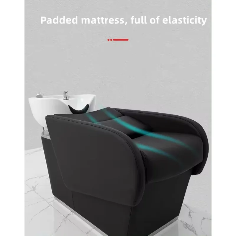 

Modern Durable Shampoo Bed Hair Salon Beauty Salon Special Shampoo Chair Salon Furniture Synthetic Leather