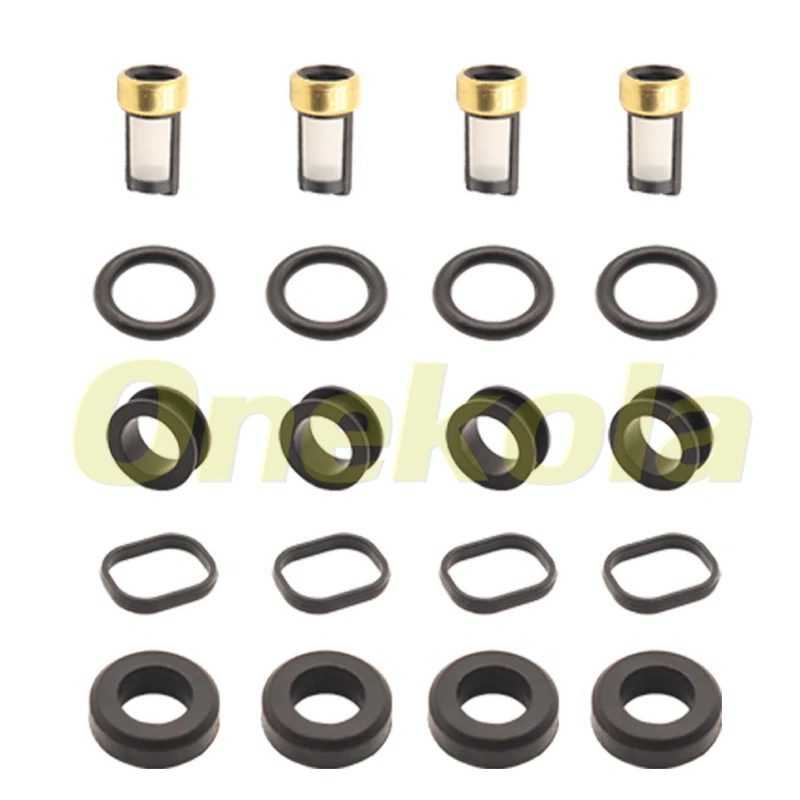 Fuel Injector Seal O-Ring Kit Seals Filters for CROWN CRESTA CHASER 1G-FE 23209-70100 23250-70100