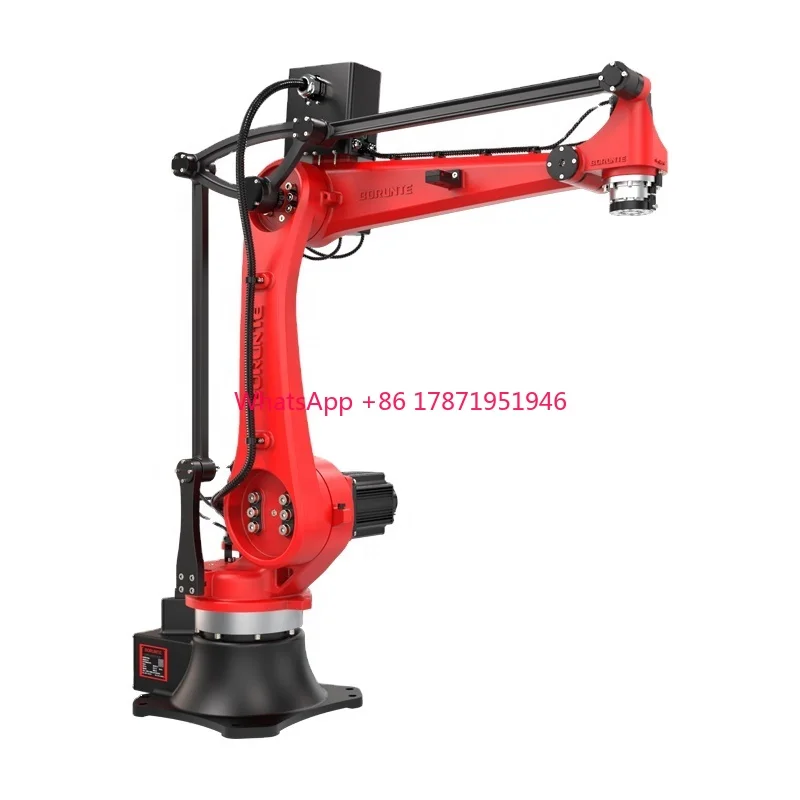 China Factory Supplier 8KG Payload Easy Operation four-Axis Articulated Industrial Robot Arm machine for Light Manufacturing