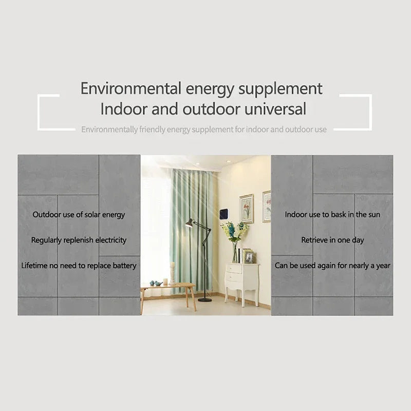 ‌Tuya Zigbee Solar Light Sensor - IP65 Waterproof Outdoor Brightness Detector with Real-Time Luminance Monitoring