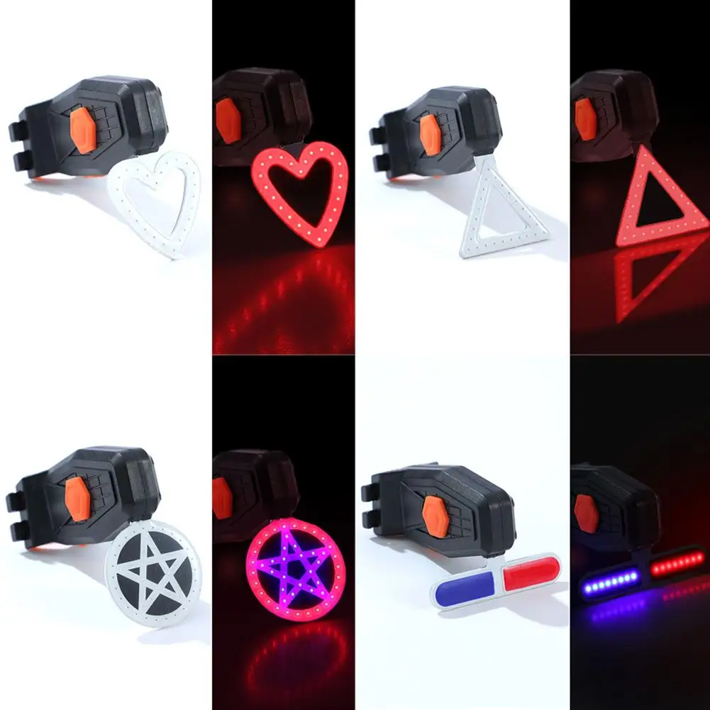 Bicycle TailLight Safety Warning Cycling Flash Tail Light Rear Lights For Mountains Bike Night Riding Flashlight Accessorie A1L1