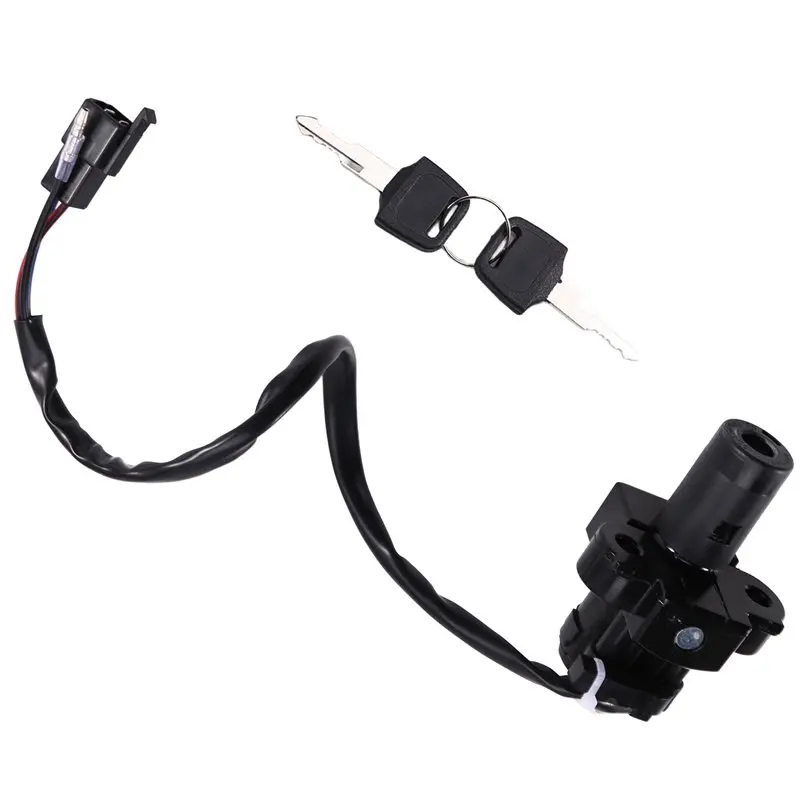 A96E-Motorcycle Replacement Ignition Switch Lock Cylinder With Key Fits For Honda CBR250RR MC22 CBR400RR 1990- 1994 CB400SF NC31