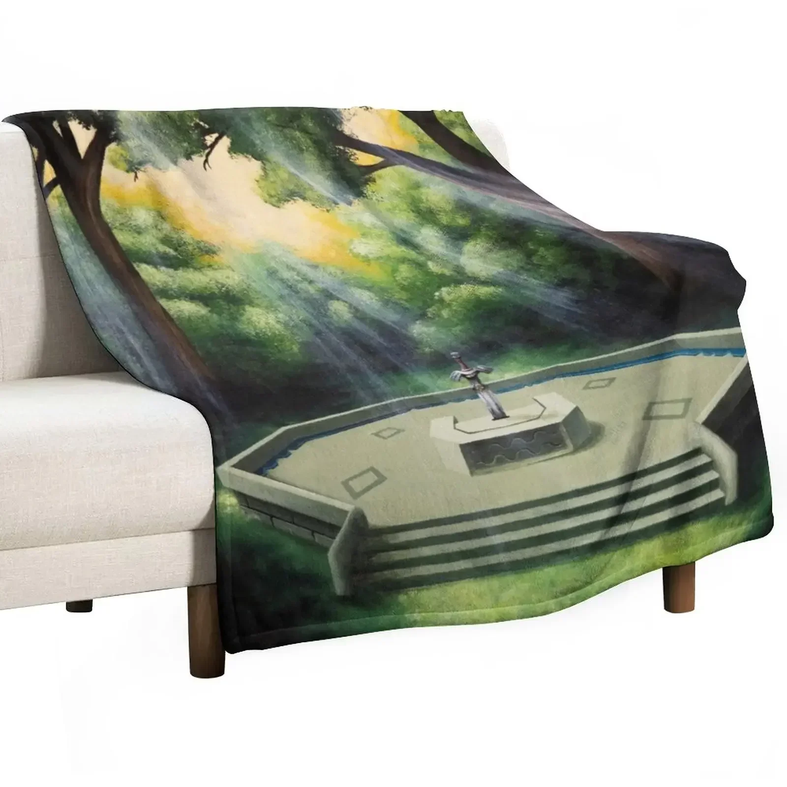 

Pedestal of Time Throw Blanket wednesday Hairys funny gift Sofas Blankets