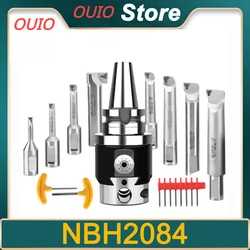 OUIO NBH2084 testa di alesatura strumento di alesatura tuta testa di alesatura NBH BT30 BT40 BT50 NT30 NT40 NT50 R8 MTA strumento di alesatura portautensili