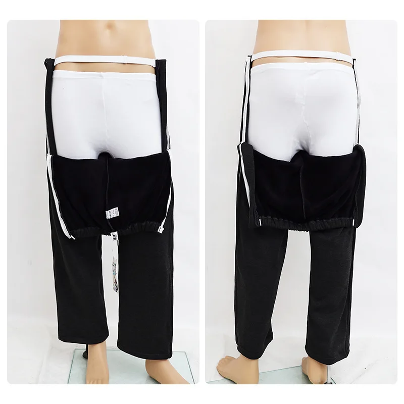 Easy-Wear Dual-Zip Care Pants for Elderly Orthopedic Patients – Post-Op Paralysis & Limited Mobility – Spring/Fall Collection