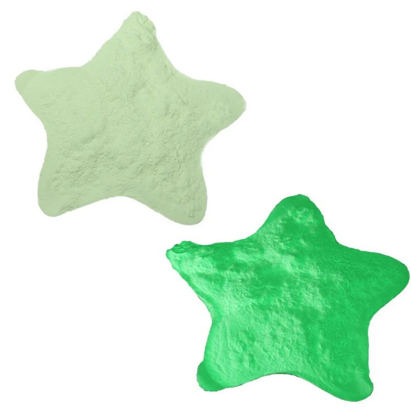 Long Lasting Water Oil Based Glow Powder Pigment Paint Plastic Craft High Brightness Fast Light Absorption Luminescent Material