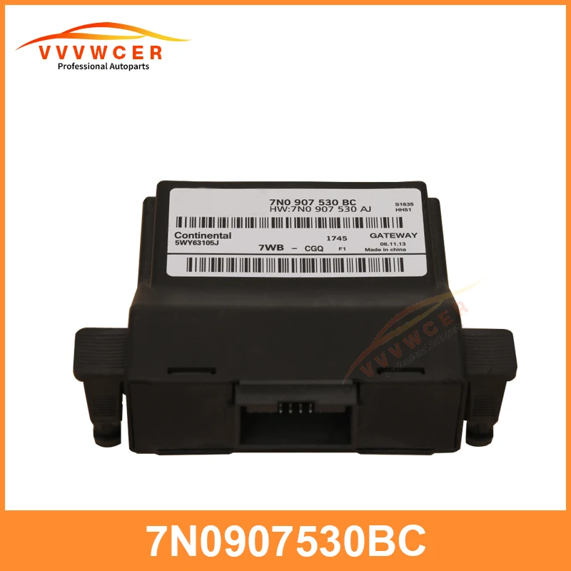 

7N0 907 530BC Data Bus Diagnostic Interface Gateway Control For VW PQ Cars For Passat MK7 Golf MK6 Jetta B6 Tiguan 7N0907530BC