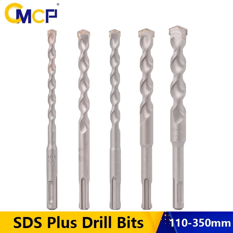 CMCP SDS Plus Drill Bits 110-350mm Concrete Wall Brick Block Masonry Drilling Bits Hole Drilling Tools