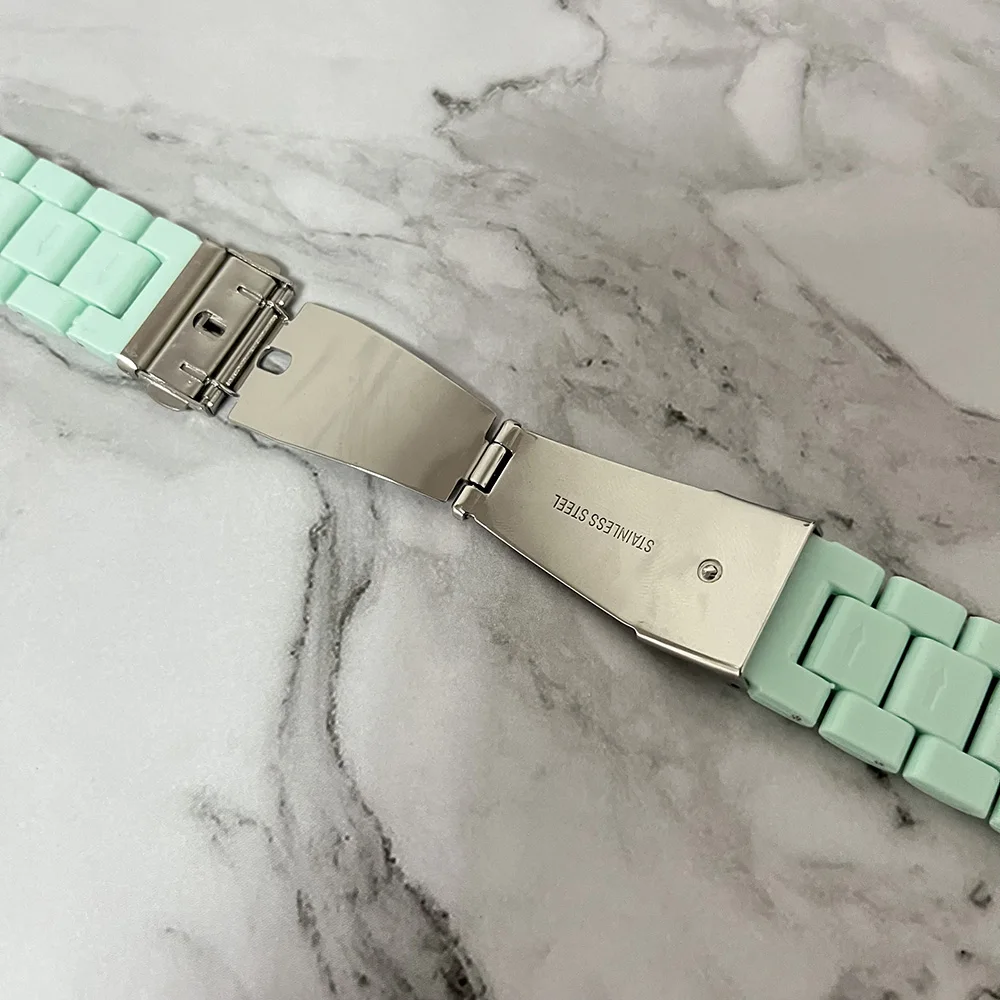 Acrylic Strap for Apple Watch Band Accessories Cheap Bracelet for iWATCH Series 7/6/5/4/3/SE Wristband for Women Men Light Strap