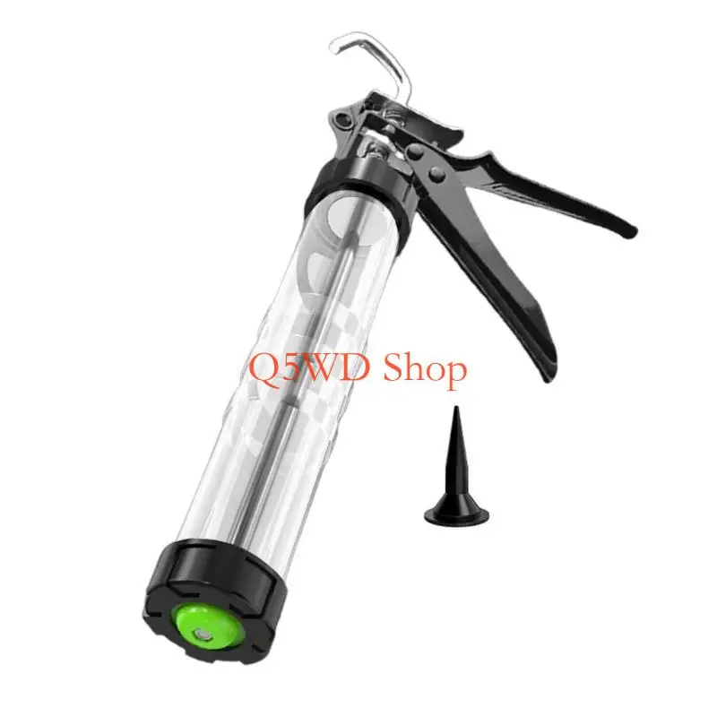 Q5WD Caulking Guns,Tube Visible  Caulking Guns Large Capacity Caulk Tool Professional Hand Caulking Guns for Caulking