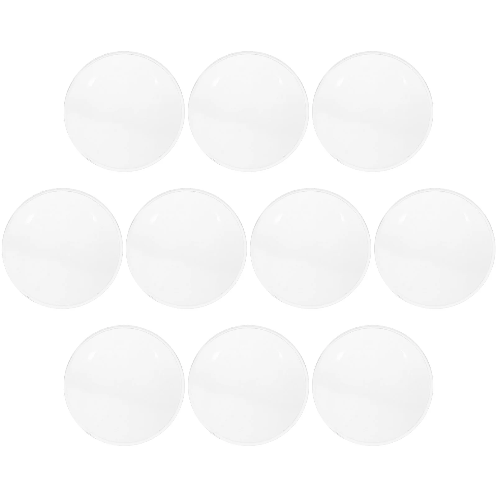 

10pcs Lens Replacement for 37mm VR Glasses Acrylic Biconvex High Light Transmission Clear Anti Dizzy Sturdy Durable Headset