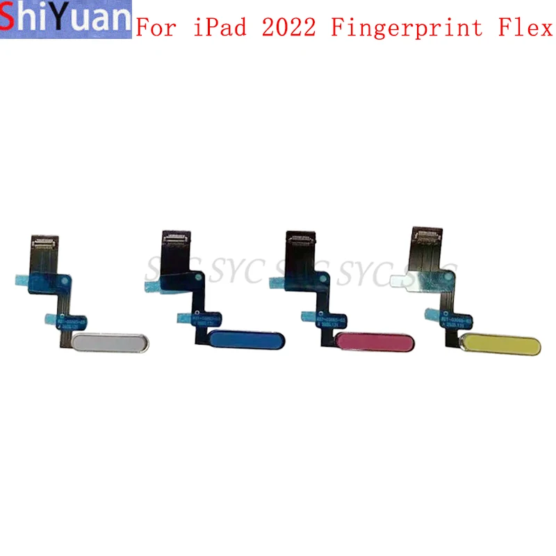 

Fingerprint Sensor Button Flex Cable Ribbon For iPad 2022 10th Gen A2757 A2777 A2696 Touch Sensor Flex Replacement Parts