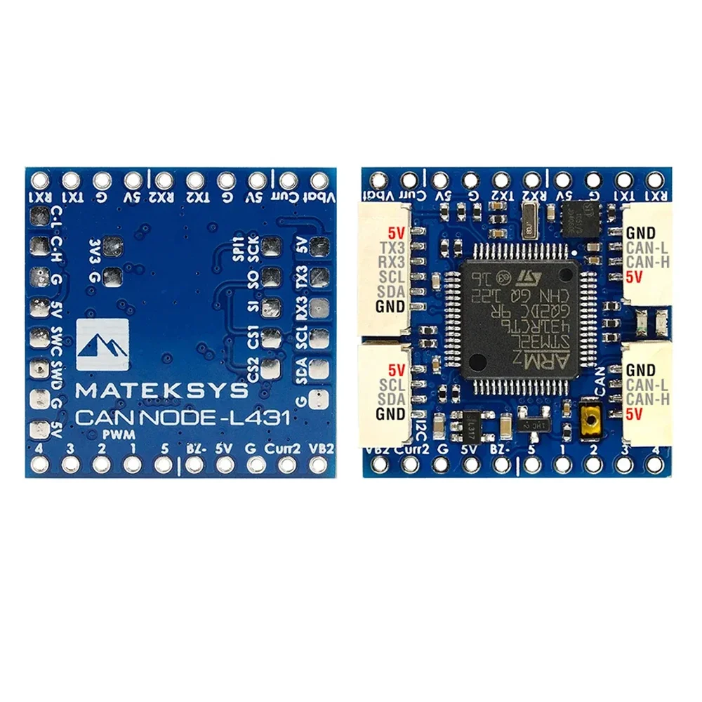 MATEK CAN-L431 AP_Periph CAN Node DroneCAN L431 26X26mm for ArduPilot GNSS Compass Barometer Airspeed Sensor