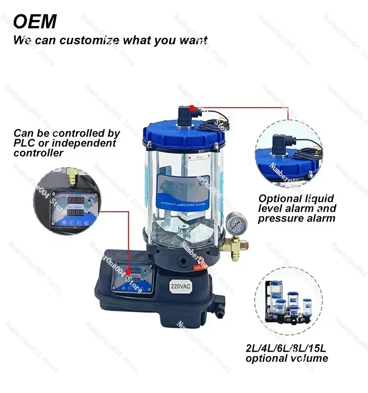 lubrication system grease pump for machine central lubrication pump automatic grease lubrication electric automatic grease pump