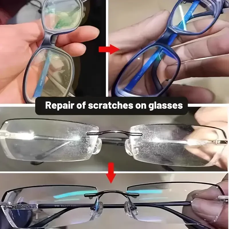 معجون إصلاح الخدوش الزجاجي، يمكن استخدامه للزجاج الأمامي، والأبواب الزجاجية للحمام، والنوافذ، وما إلى ذلك، لاستعادة معجون الخدوش الملمع #6