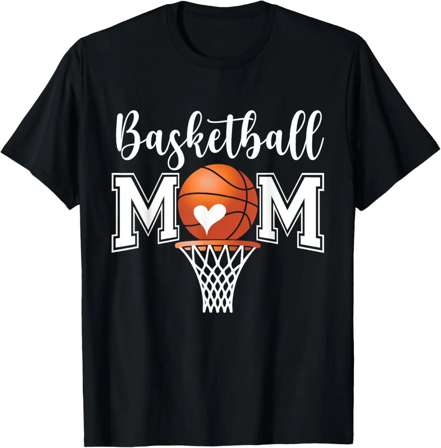 Basketball Mom Funny Mothers Day Shirts For Women Mama T-Shirt