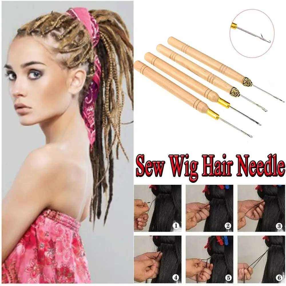 Sewing Tools Hair Extensions Tools Crochet Hair Hair Accessories Hook Needle Crochet Needle Micro Braids Tools Sew Wig Hair