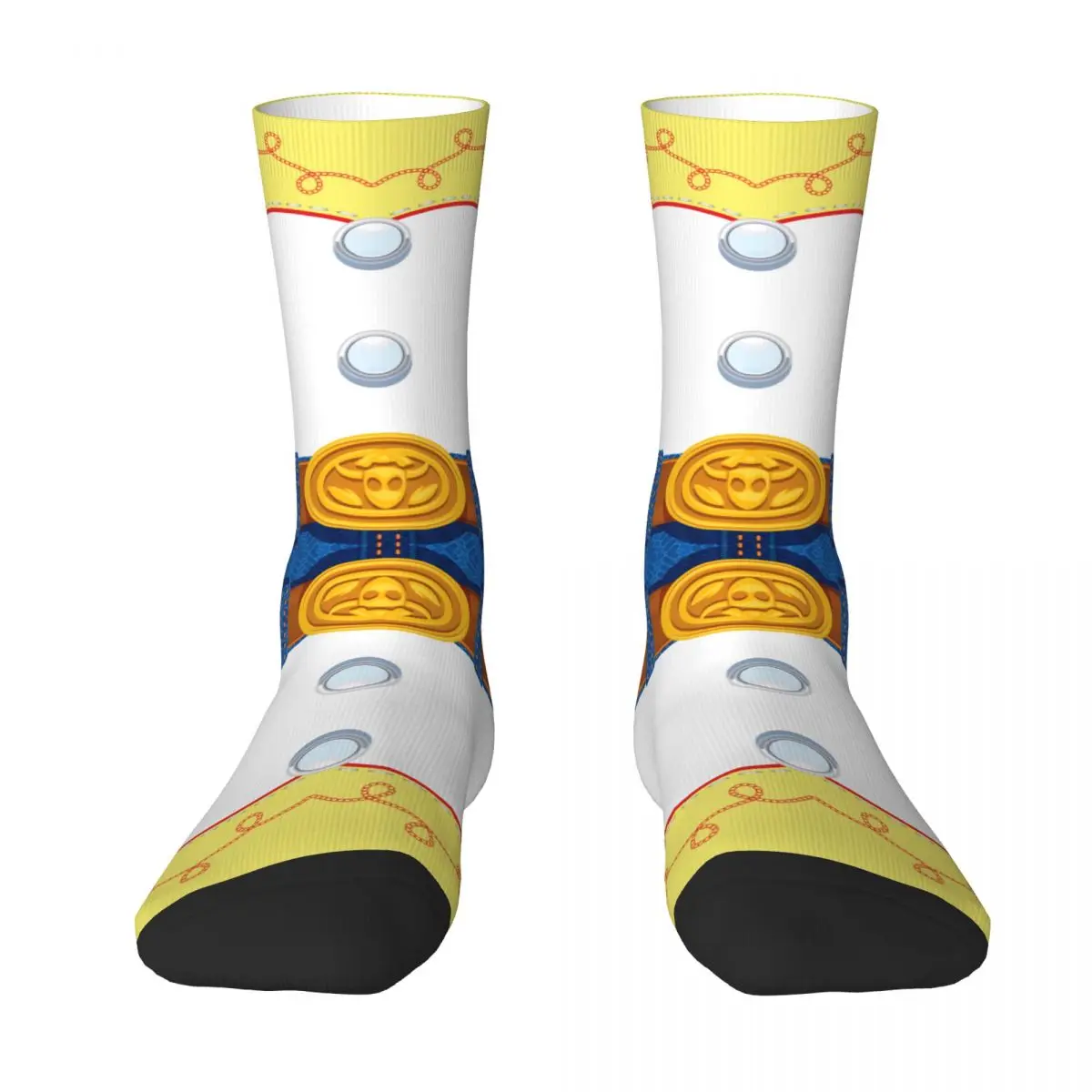 

Toy Story Jessie's Cowgirl Outfit Socks Men Women Polyester Casual Socks Harajuku Spring Summer Autumn Winter Socks Gift