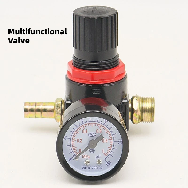 

Large Truck Barometer Regulating Valve with Meter Brake Air Pump Universal Valve Water Sprinkler Pressure Reducing Valve