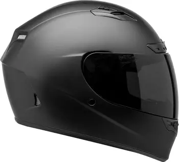 Qualifier DLX Blackout Street Motorcycle Helmet (Blackout Matte Black Small)