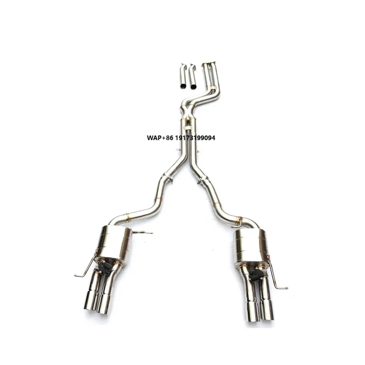 

Car Valvetronic Exhaust System Pipe for BMW-Z4 E89 2.0T/3.0T Catback Valved Muffler SS 304 Stainless Steel/Titanium Alloy