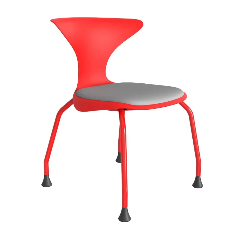 

Modern home office conference chair with durable plastic frame and metal base