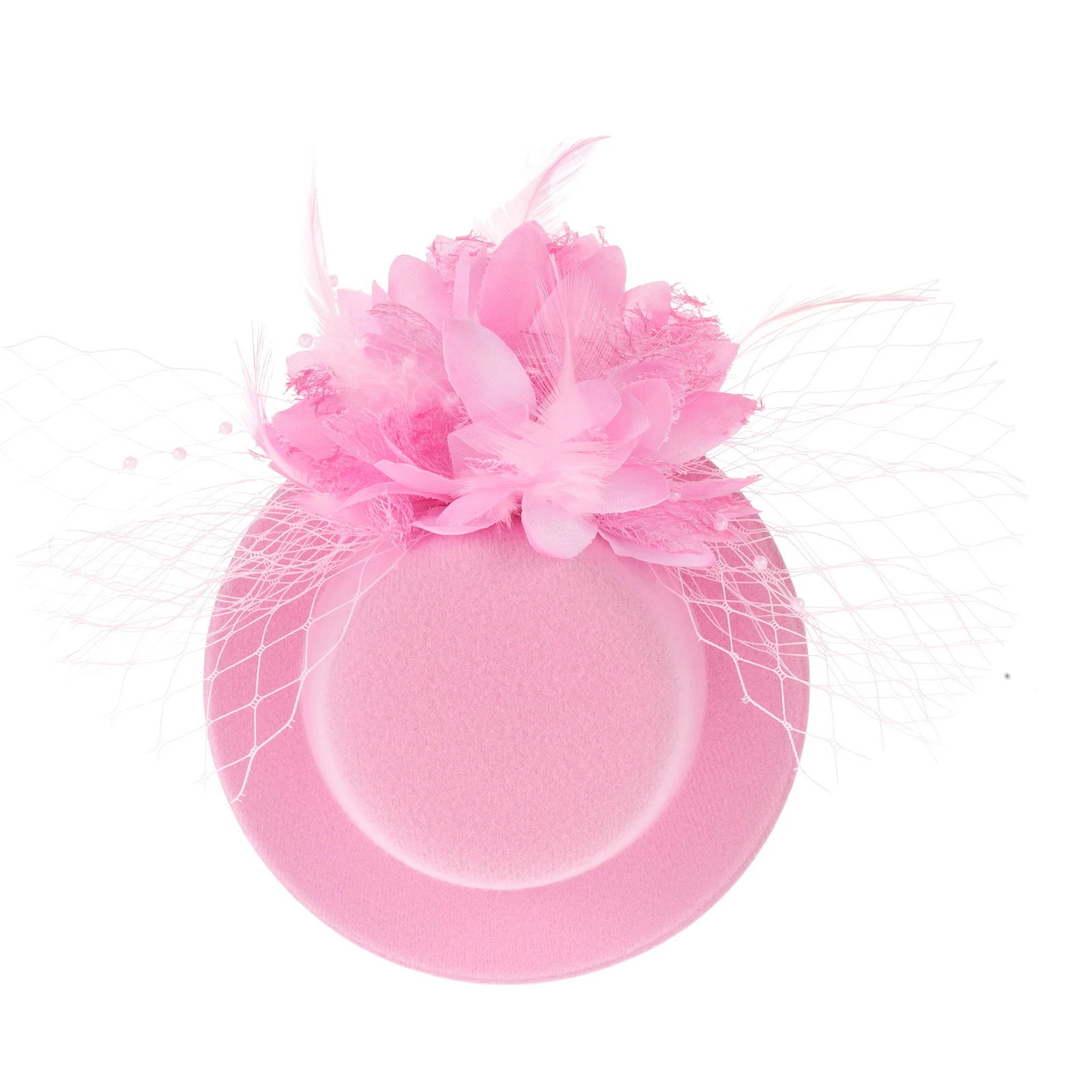 

Hat Fascinator Barrette Girls Headgear Hair Clips Performance Child Elegant Design Versatile Use Lightweight Comfort