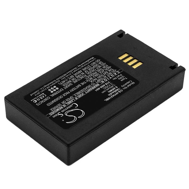 3.7V 1800mAh Barcode Scanner Battery 318-060-001 for Honeywell IH21 RFID IH21A0014 H21 RFID reader