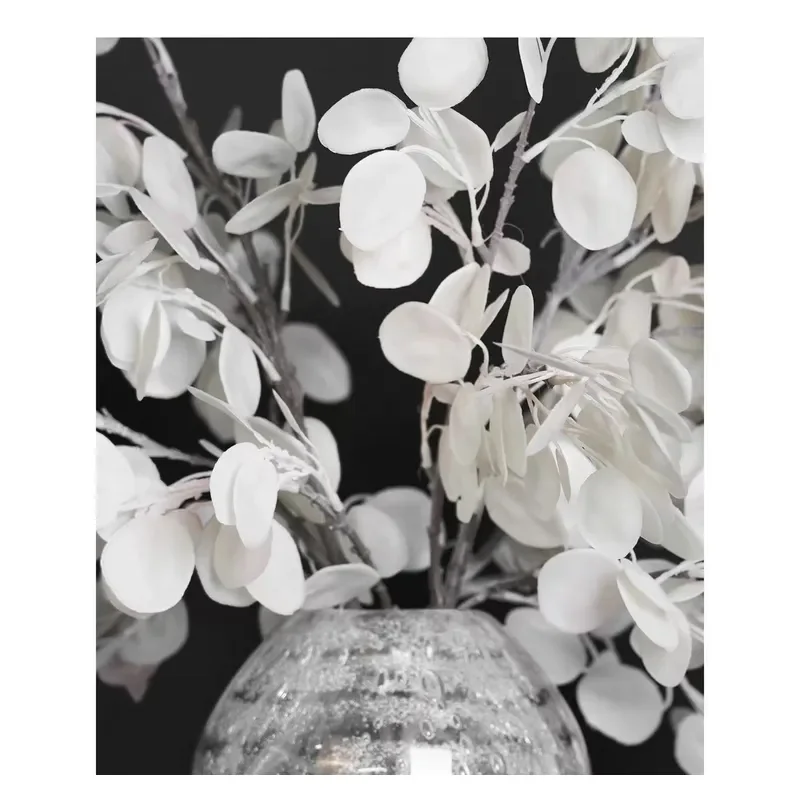 Modern Transparent Glass Vase Wave Shape Flower Arrangement Home Decor Luxury Ornament for Living Room Hotel Decoration Art