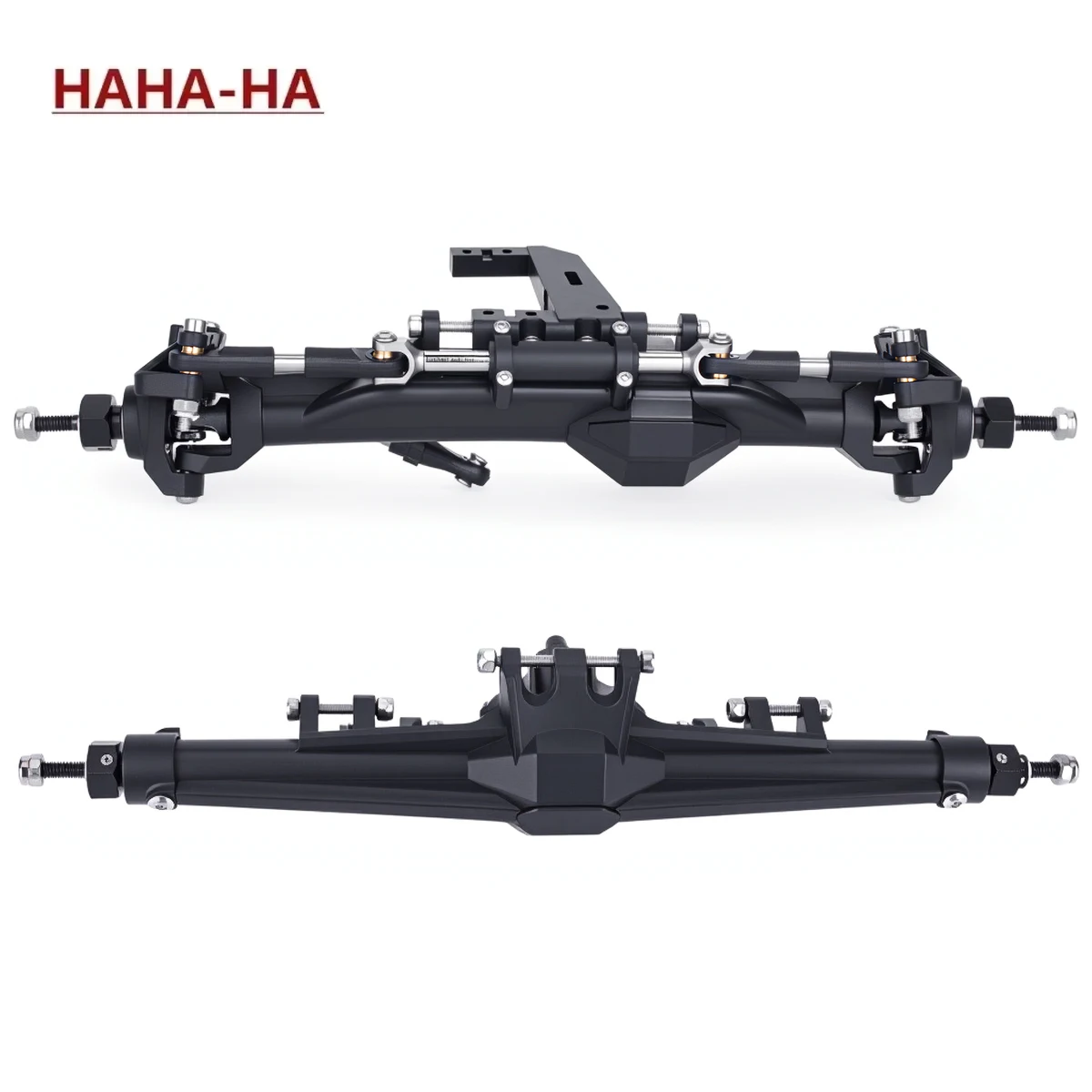 Plastic Front Rear H10 Straight Axle Set Complete Axles for 1/10 RC Crawler Axial SCX10 D90 Vanquish H10 Optic Upgrade Parts