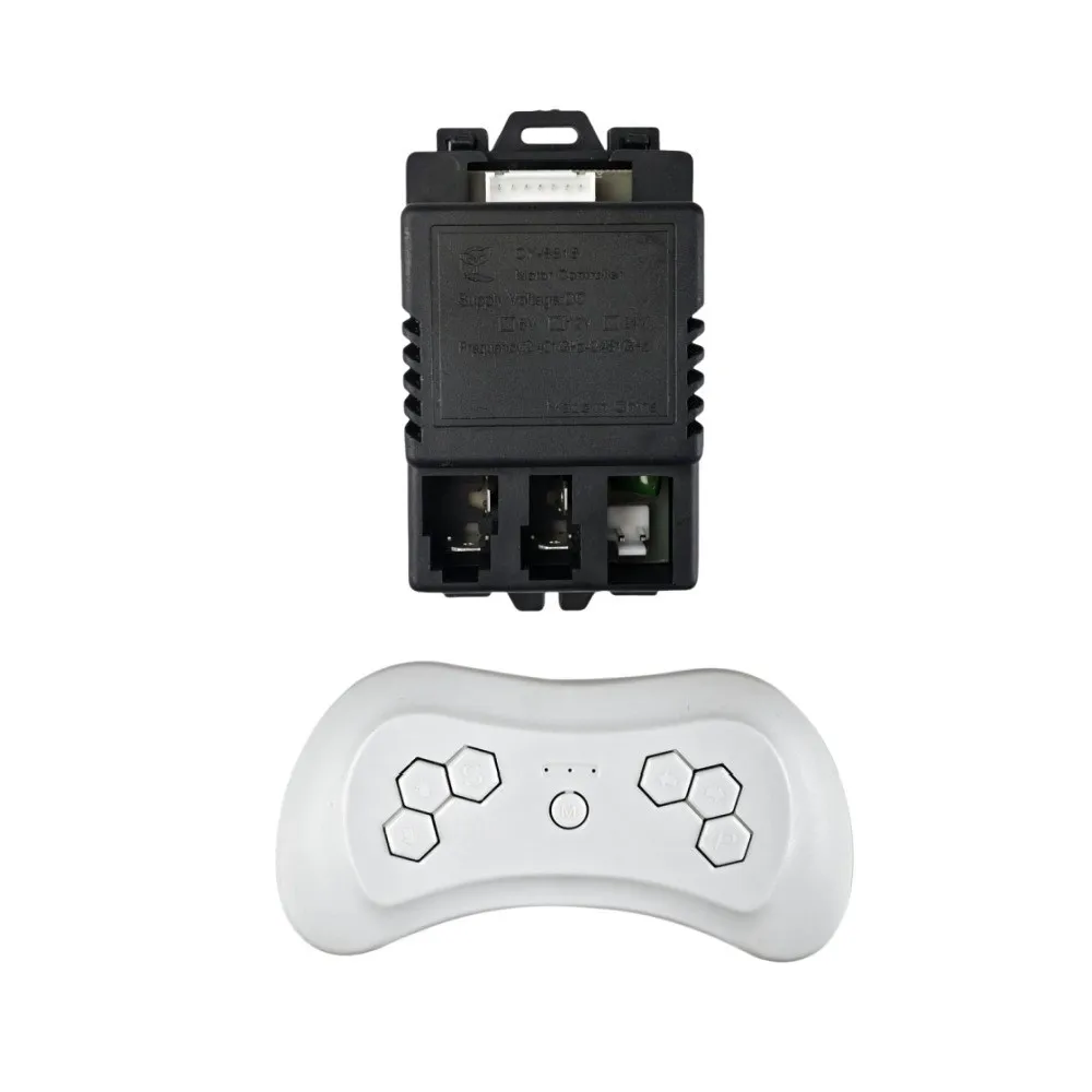 รีโมทคอนโทรล CY-8818 ทนทาน ผลิตจากพลาสติก 6V/12V พร้อมตัวรับสัญญาณ CY-8818 อุปกรณ์เสริมสำหรับรถบังคับวิทยุ อะไหล่สำหรับรถเด็กเล่นไฟฟ้า