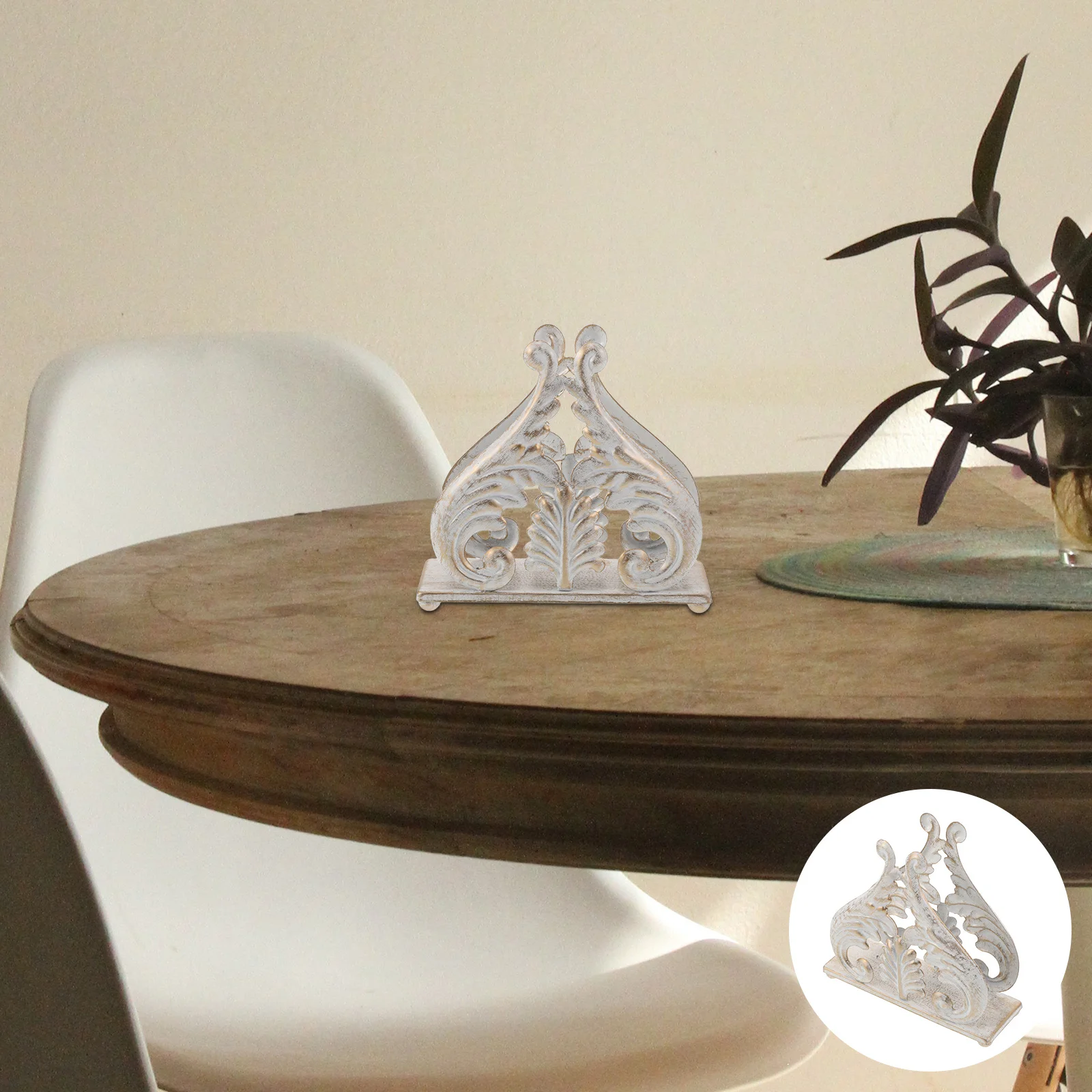 

Rustic Vintage Iron Tissue Holder Upright Paper Towel Dispenser Napkin Holder Kitchen Table Countertop Napkin Racks