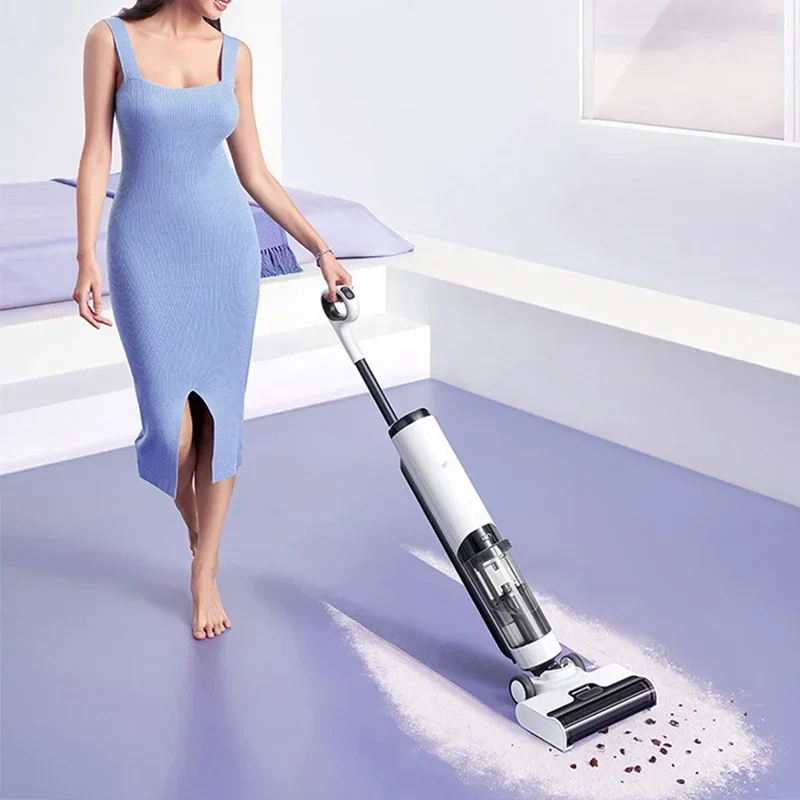 SHUNZAO-Aspirateur Intelligent H100 Pro à Haute Température, Appareil de Nettoyage de Sol Électrique Équipé d'une Traction