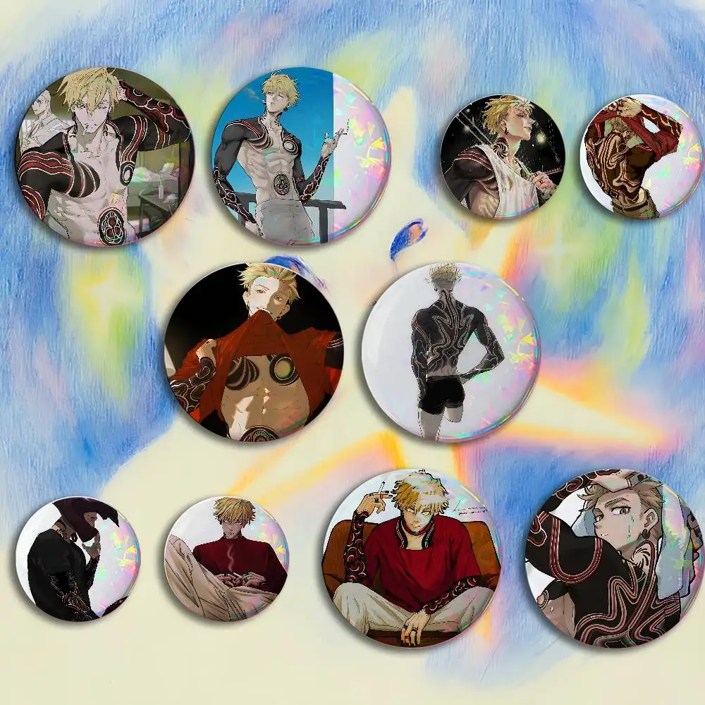 G-Gachiakuta E-Enjin Badges 25 32 44 58 75 mm Round Customizable Wholesale Fan goods Self-made fan freebies