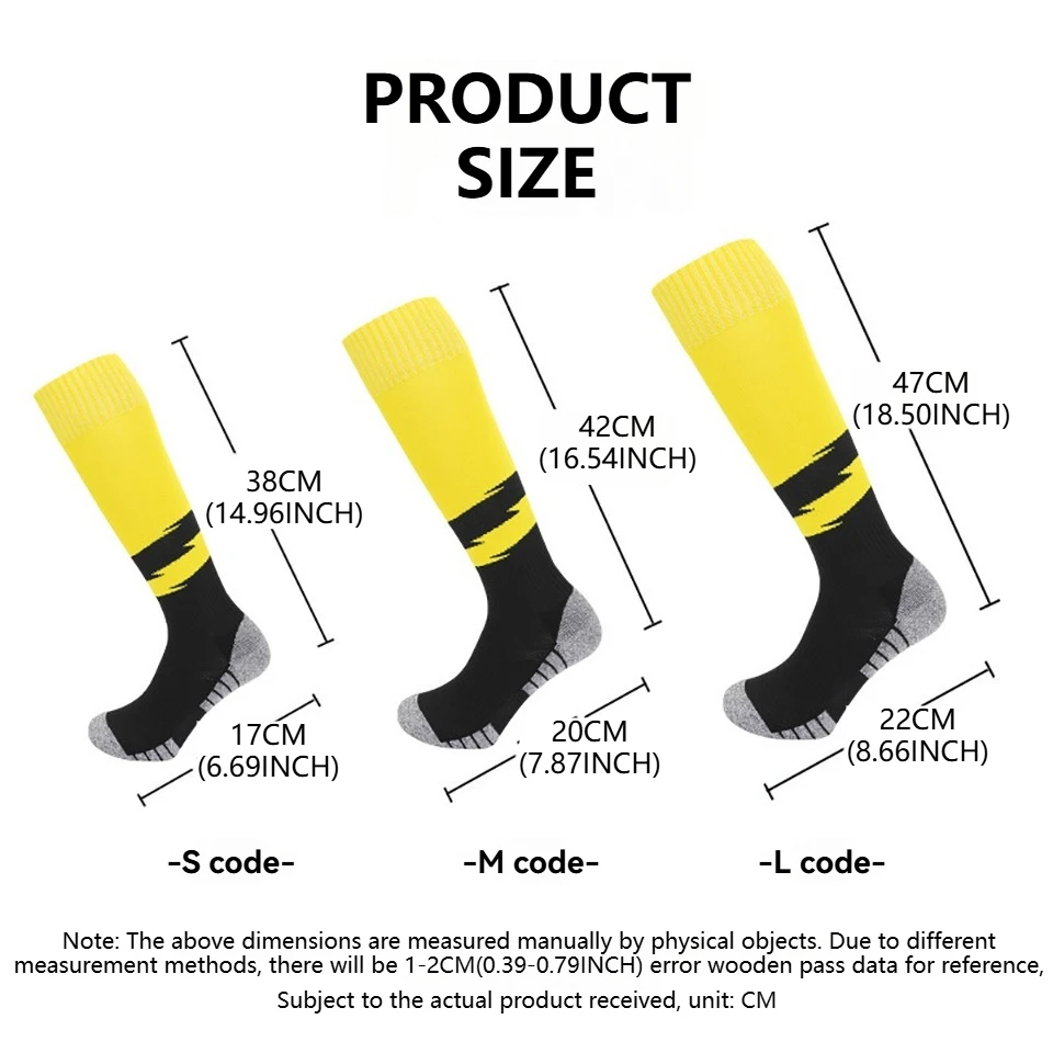 Loogdeel Children Cotton Non-Slip Breathable Knee High Towel  Soccer Socks Bottom Cycling Sport Training Long Football Socks - view 3