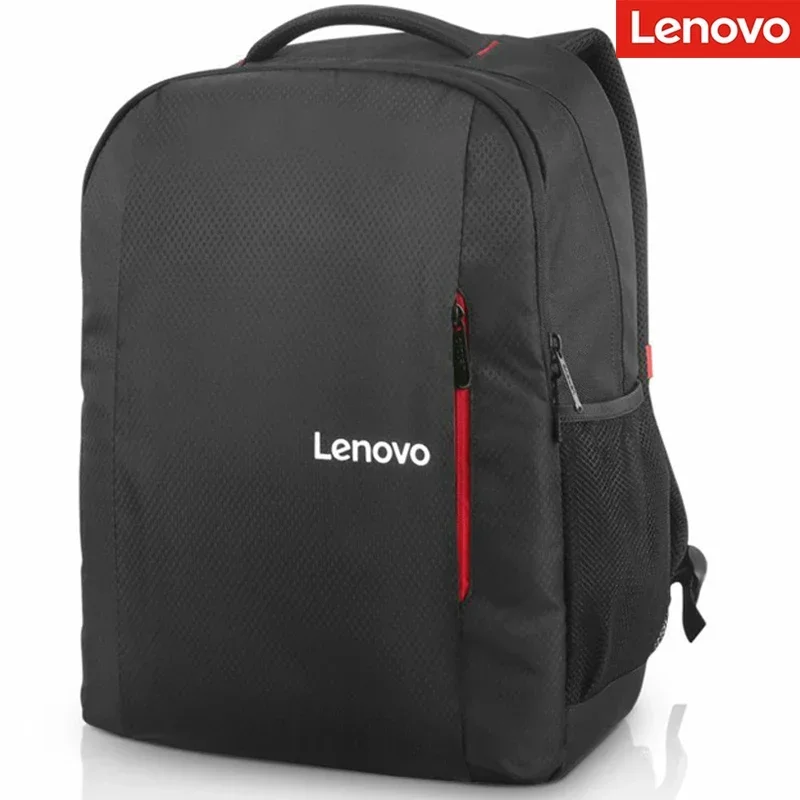 Imagem -02 - Lenovo-mochila Leve Impermeável para Homens e Mulheres Bolsa para Laptop Grande Capacidade Original B510 14 15.6