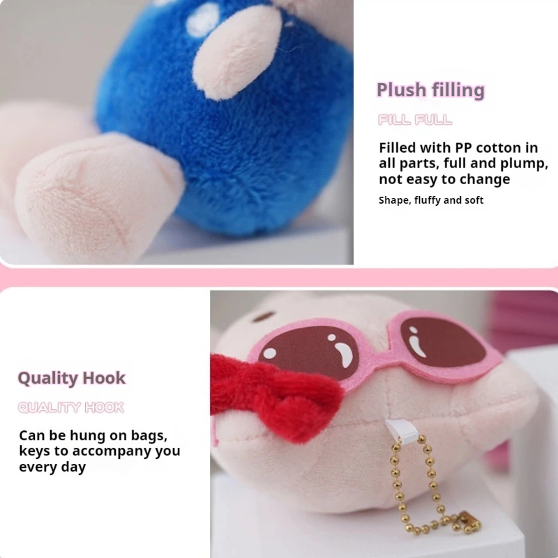 Nieuwe Kitty Pluche Sleutelhanger Cartoon Dier Knuffel Meisje Rugzak Hanger Leuk Katje Pluche Pop Auto Opknoping Decoratie Party Gift