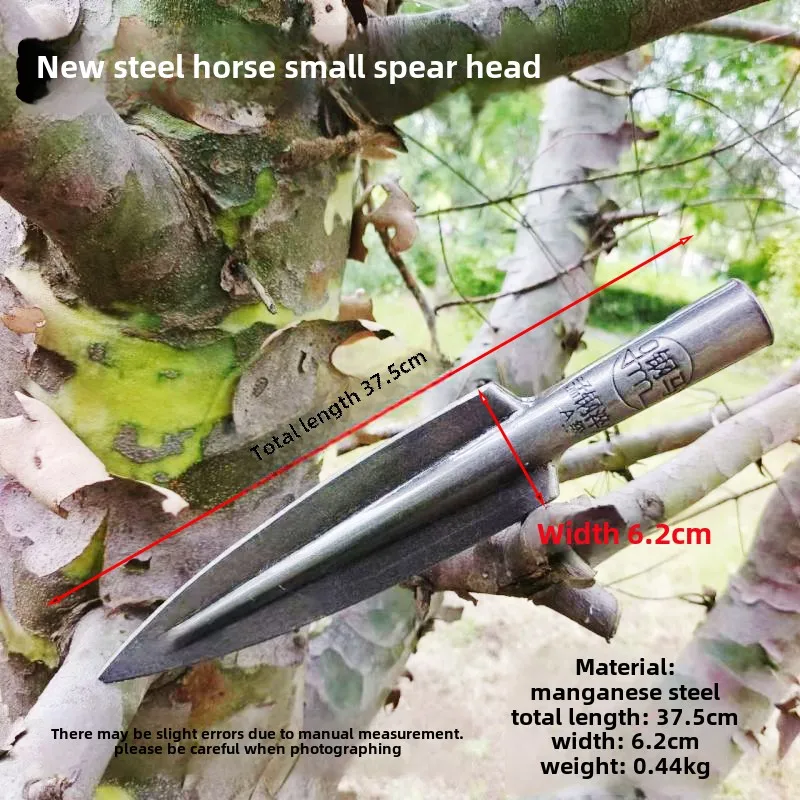 Outdoor spearhead pig spear stabbing spear head portable, detachable, multifunctional spear camping equipment tactical equipment