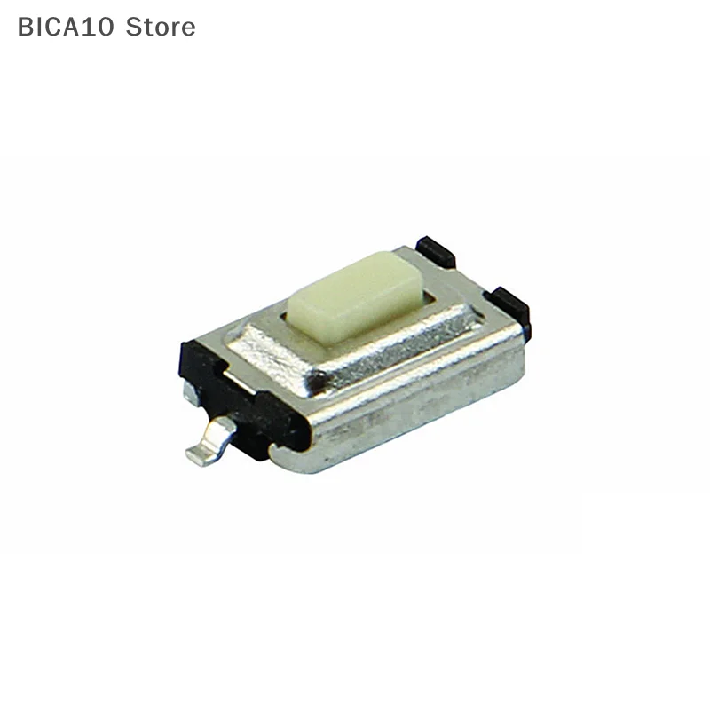100 قطعة التصحيح الإدراج المباشر أفقي من نوع 2 أقدام اللمس مفتاح Microswitch النحاس 2 القدم الجانب الصحافة زر التبديل 3*6*2.5 مللي متر