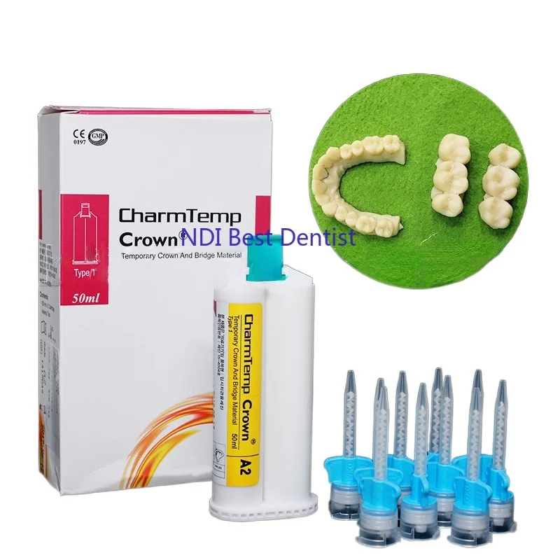 Dental Temporary Crown Resin Dental Temporary Crown and Bridge Used Temporary Inlay/Oral Crown Materials