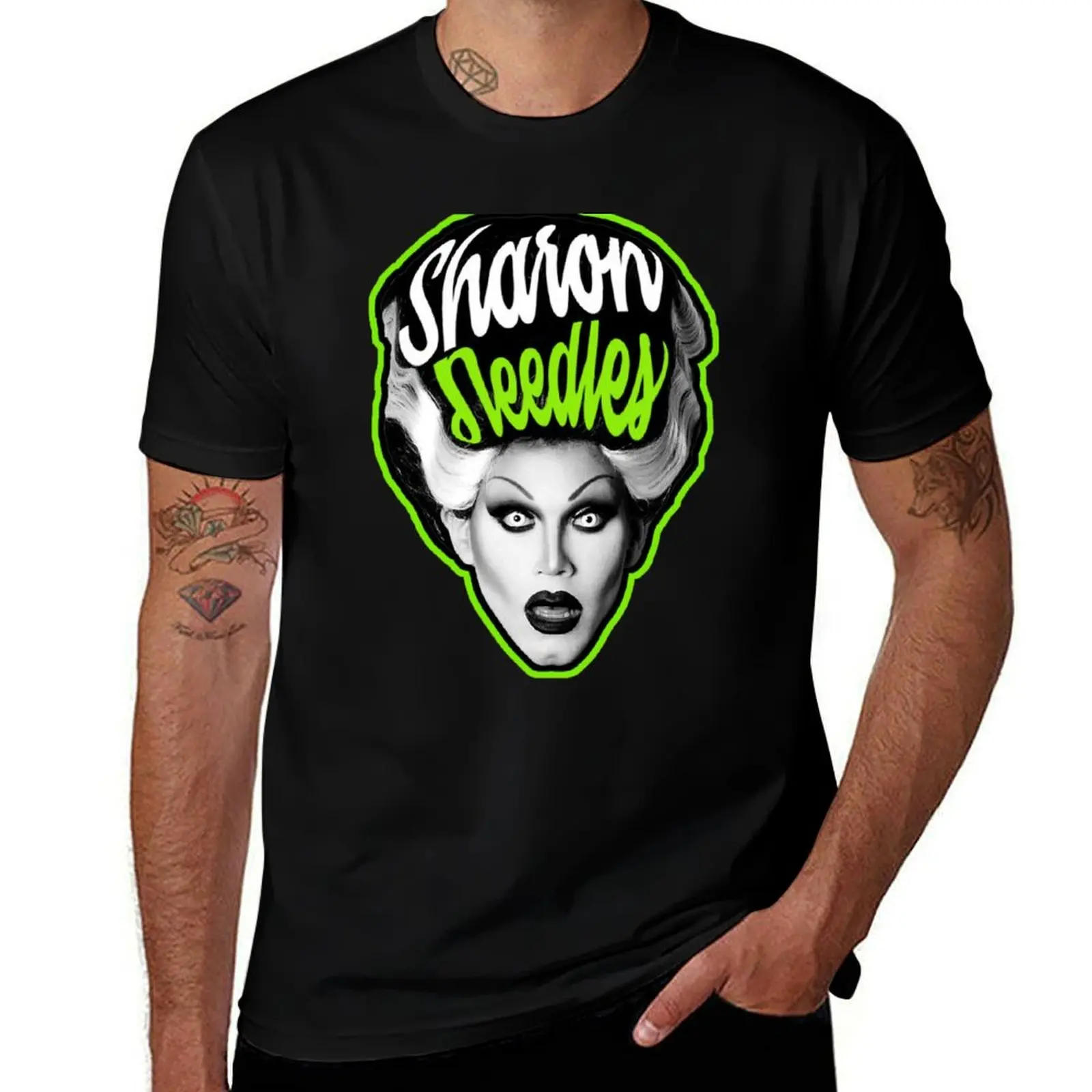 

Sharon Needles T-Shirt Trendy Pattern T-Shirt for Men
