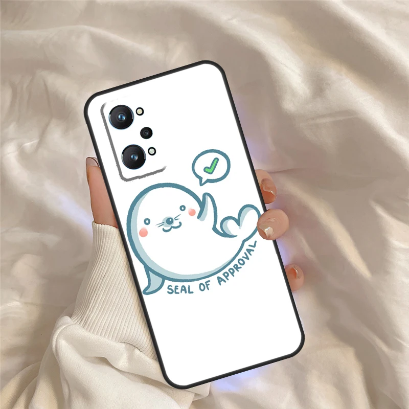 مضحك ختم الموافقة ل Realme GT7 برو GT6 C67 C65 C63 C61 C55 C53 C51 C35 C71 C75 10 11 12 13 14 برو زائد