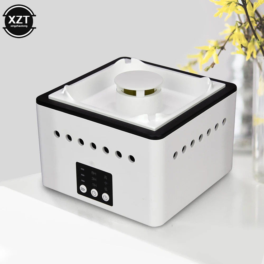 Small Mini Ashtray Air Purifier Multi Function Home Desktop Negative Ion Purifier Fresh Air From Remove Odor Smoking Accessories