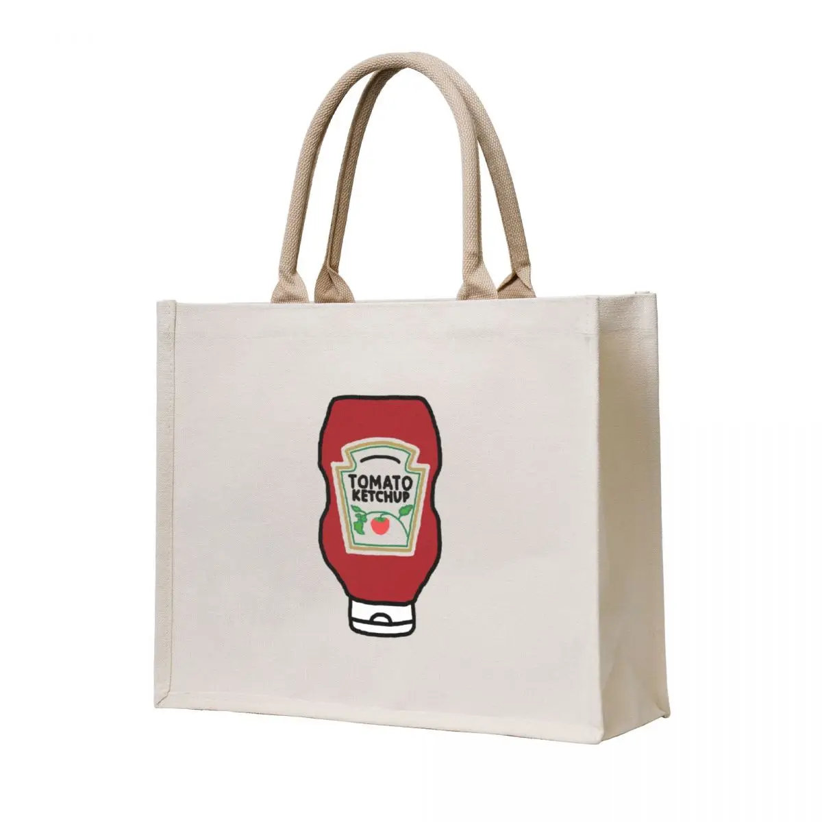

Ketchup Bottle Tote Bag Customizable tote bag Gift bag shopper women canvas
