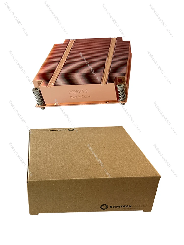 For 1U2011 2066 Square All Copper Uniform Temperature Plate, Server Heat Sink, Heat Sink, Computer Fan R15